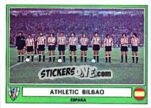 Cromo Athletic Bilbao(Team) - Euro Football 78 - Panini