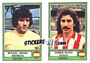 Sticker Brindisi/Ayala - Euro Football 78 - Panini