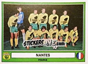 Cromo Nantes(Team) - Euro Football 78 - Panini