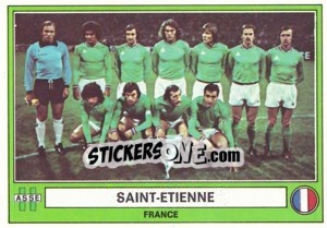 Sticker Saint-Etienne(Team) - Euro Football 78 - Panini