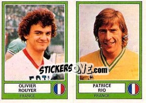 Figurina Rouyer/Rio - Euro Football 78 - Panini