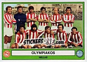 Cromo Olympiakos(Team) - Euro Football 78 - Panini
