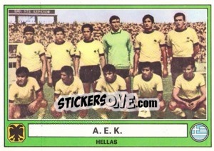 Sticker AEK(Team) - Euro Football 78 n. 111 - Panini