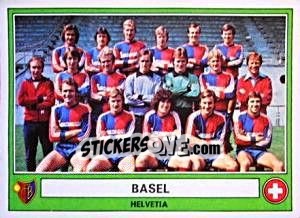 Cromo Basel(Team) - Euro Football 78 - Panini