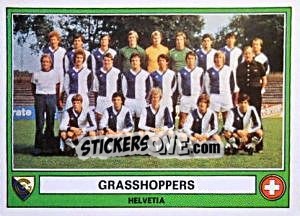 Figurina Grasshoppers(Team) - Euro Football 78 - Panini