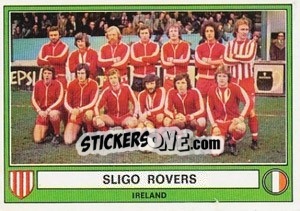 Sticker Sligo Rovers(Team)