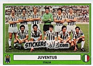 Cromo Juventus(Team) - Euro Football 78 - Panini