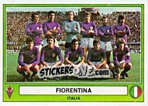 Sticker Fiorentina(Team) - Euro Football 78 - Panini