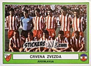 Sticker Crvena Zvezda(Team) - Euro Football 78 - Panini