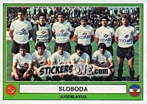 Cromo Sloboda(Team) - Euro Football 78 - Panini