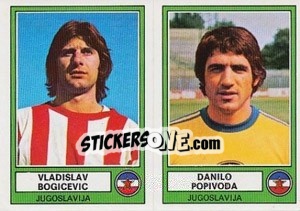 Cromo Bogicevic/Popivoda - Euro Football 78 - Panini