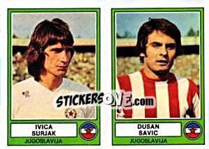 Cromo Surjak/Savic - Euro Football 78 - Panini