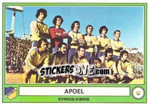 Figurina Apoel(Team) - Euro Football 78 - Panini