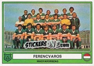 Sticker Ferencvaros(Team) - Euro Football 78 - Panini