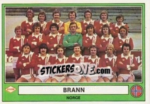 Cromo Brann(Team) - Euro Football 78 - Panini