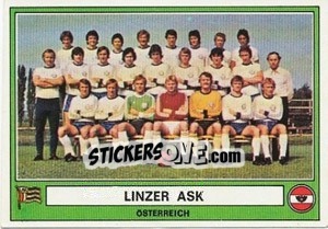 Sticker Linzer ASK(Team) - Euro Football 78 n. 197 - Panini