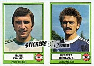 Cromo Krankl/Prohaska - Euro Football 78 - Panini