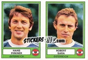 Sticker Pirkner/Sara - Euro Football 78 - Panini