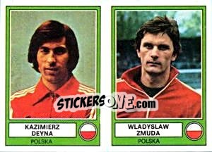 Cromo Deyna/Zmuda - Euro Football 78 - Panini