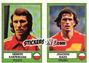 Sticker Kasperczak/Marx - Euro Football 78 - Panini