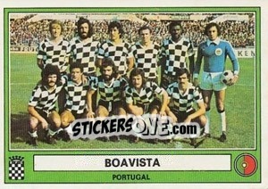 Cromo Boavista(Team) - Euro Football 78 - Panini