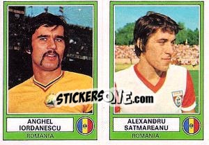 Cromo Iordanescu/Satmareanu - Euro Football 78 - Panini