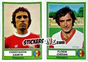 Cromo Zamfir/Cheran - Euro Football 78 - Panini