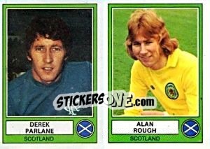 Figurina Parlaine/Rough - Euro Football 78 - Panini