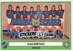 Figurina Halmstad(Team) - Euro Football 78 - Panini