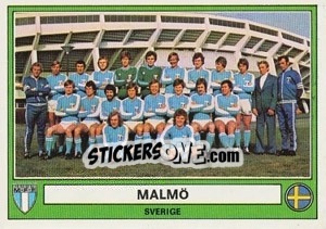 Sticker Malmö(Team) - Euro Football 78 n. 243 - Panini