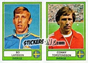 Figurina Larsson/Torstensson - Euro Football 78 - Panini