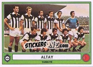 Sticker Altay(Team) - Euro Football 78 - Panini