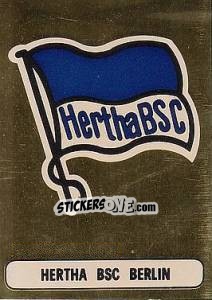 Sticker Hertha BSC Berlin - Euro Football 78 n. P1 - Panini