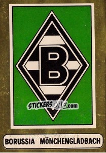 Sticker Borussia Mönchengladbach - Euro Football 78 - Panini