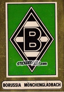 Cromo Borussia Mönchengladbach - Euro Football 78 - Panini