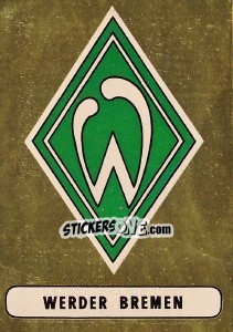 Sticker Werder Bremen - Euro Football 78 - Panini
