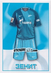 Sticker Зенит - Домашняя форма - Russian Football Premier League 2016-2017 n. 11 - Panini