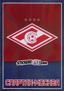 Figurina Спартак-Москва - Эмблема - Russian Football Premier League 2016-2017 - Panini