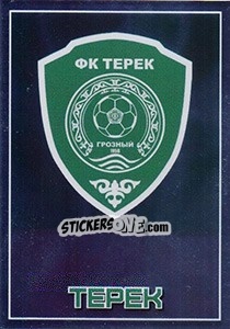Sticker Терек - Эмблема - Russian Football Premier League 2016-2017 n. 21 - Panini