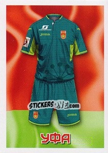 Sticker Уфа - Гостевая форма - Russian Football Premier League 2016-2017 n. 38 - Panini