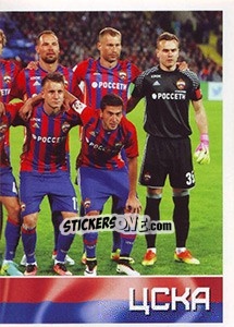 Sticker Команда - Russian Football Premier League 2016-2017 n. 52 - Panini