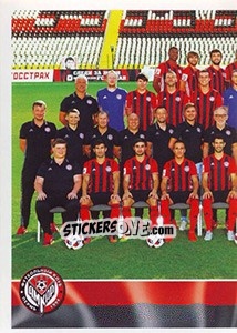 Sticker Команда - Russian Football Premier League 2016-2017 - Panini