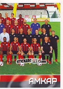 Sticker Команда - Russian Football Premier League 2016-2017 - Panini