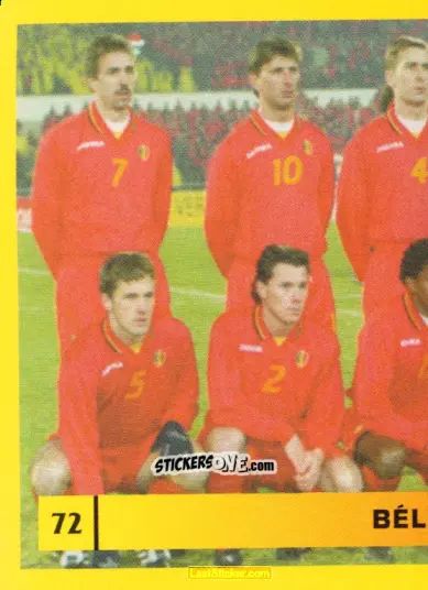 Sticker Equipe - Mos Euro 2000 n. 72 - NO EDITOR
