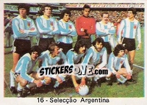 Sticker Equipe - Mundial 78 - Acropole