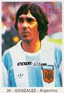 Figurina Gonzalez - Mundial 78 n. 24 - Acropole