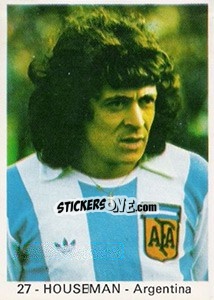 Sticker Houseman - Mundial 78 n. 27 - Acropole