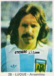 Sticker Luque - Mundial 78 - Acropole