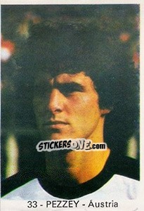 Sticker Pezzey - Mundial 78 n. 33 - Acropole