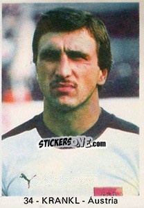 Sticker Krankl - Mundial 78 n. 34 - Acropole